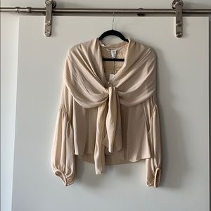 NWT | DVF | Light Pink Blouse, size 4